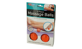 Massage Balls Hot &amp; Cold Treatment by Kole Imports - 2 Orange Massage Balls - £7.66 GBP