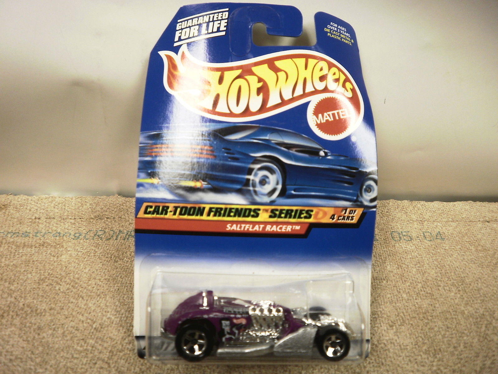 Primary image for L37 MATTEL HOT WHEELS 21333 SALTFLAT RACER CAR-TOON FRIENDS SERIES NEW ON CARD