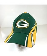 Reebok Green Bay Packers Hat Adult Multicolor Striped OSFA Cap NFL Sideline - $247.53 MXN