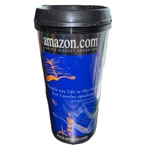 Vintage Tumbler Amazon Bookstore Promotional Vision USA Travel Cup Colle... - $645.31 MXN
