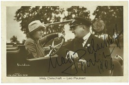 Maly Delschaft (1926) Orig German Silent Film Postcard Signed By Maly Delschaft - £74.53 GBP