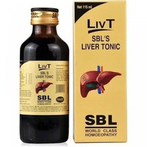 SBL Homeopathy Liv-T Syrup 115ml, 180ml | Liver Tonic | Multi Pack Offer - £12.34 GBP+