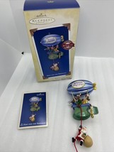 2005 Hallmark Windup Kris And The Kringles 5th &amp; Final In Series Ornament Blimp - £7.15 GBP