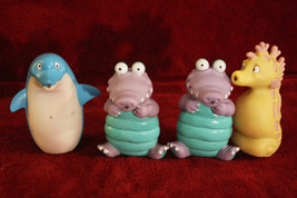 Child Bath Squeeze Water Toys - Set of 4 Seahorse - Alligator - Whale - $12.99