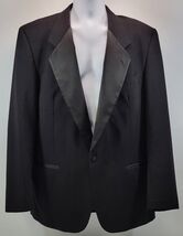 L) Men Neilallyn Formal Collection Black Suit Jacket 44L 100% Wool - $34.49 CAD