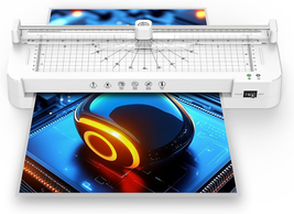 Laminator 13 Inch Wide with Laminating Sheets 50Pcs, Laminator Machine H... - $123.74