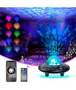 Star Projector Night Light, Dimmable Galaxy Star Light Projector Remote ... - £22.07 GBP