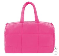 Mytagalongs Duffle Bag Pink Cloud Detachable Adjustable Strap Handles Po... - $56.99