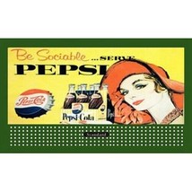 Pepsi Glossy Billboard Insert LIONEL/AMERICAN Flyer - £5.57 GBP