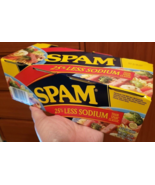 Hormel Spam with 25% Less Sodium Than Classic 4 Pack 12 Oz ea Labeled fo... - $18.29 CAD