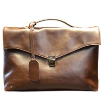 New Men Shoulder Bag Vintage Messenger Bag Business Handbags - $53.86
