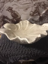 Vintage Ceramic Leaf Trinket Dish Ashtray - £23.59 GBP