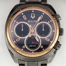 Bulova Uomo Titanio Alto Frequenza Cronografo Quarzo Orologio 98A158 - $494.98