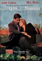 When A Man Loves A Woman [DVD 1994] Andy Garcia, Meg Ryan, Lauren Tom - £1.78 GBP