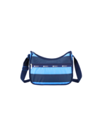 LeSportsac Classic Rugby Periwinkle Classic Hobo, Bold Navy/Periwinkle S... - $1,455.17 MXN