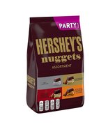Hershey&#39;s Nuggets Assorted Chocolate Candy, Bulk Party Bag, 31.5 Oz - £14.35 GBP