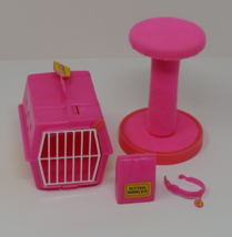 Mattel 1982 Fluff Barbie Cuddly Kitty Accessories - $19.79