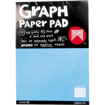 Micador Graph Pad 25 Sheets (A3) - 2mm Squares - $35.62