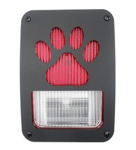 Paw Tail light covers /  fits 07-18 Jeep Wrangler / JK - £14.08 GBP