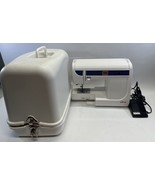 Elna 3210 Jeans Mechanical Sewing Machine Model 506TLE W/ Pedal &amp; Carry ... - $373.99