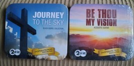 Journey To The Sky Black Gospel &amp; Be Thou My Vision Acoustic Guitar Cd Set Tins - £14.06 GBP