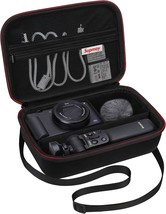 Hard Travel Case For Sony Zv-1F / Zv-1 / Zv-1 Ii Digital Camera,, Black - $30.99