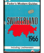 Fodor&#39;s Modern Guides Switzerland 1966, Hardcover/Illustrated - $33.84 CAD