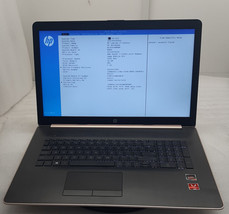 HP NoteBook 17-ca1002cy Ryzen 7 3700u 2.30GHz 16GB DDR4 512GB SSD 17.3&quot; ... - $257.40