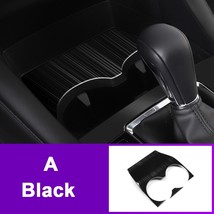 Stainless Steel Car Interior Water Cup Holder Fe Cover Trim Decoration Sticker F - £84.38 GBP