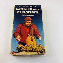 The Little Shop Of HORRORS- Jack Nicholson Comedy Horror 93 Min. Vhs Ln - £6.06 GBP