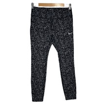 Nike Running Leggings Womens M Leopard Ankle 7/8 Pants Workout Athleisur... - $25.73