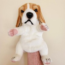 Beagle Dog Hand Puppet by Hansa True to Life Looking Plush Animal Learni... - £44.71 GBP