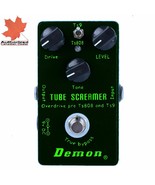 Demon II Black Handmade upgraded 2 Modes Overdrive/Distortion Tube Drive... - €28,16 EUR