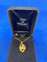 Vintage RONTI OF HOLLYWOOD NECKLACE 17.5&quot; IN CASE - $32.73