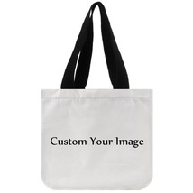 Custom Elvis Presley Tote Bag Reusable Handbag Women Shoulder Pouch Foldable Can - £13.79 GBP