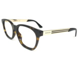 Gucci Eyeglasses Frames GG0690O 002 Tortoise Gold Square Full Rim 52-18-150 - £102.55 GBP