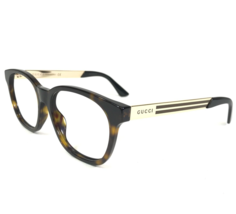Gucci Eyeglasses Frames GG0690O 002 Tortoise Gold Square Full Rim 52-18-150 - £102.76 GBP
