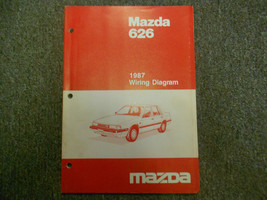 1987 Mazda 626 Electrical Wiring Diagram Service Repair Manual FACTORY O... - $60.55