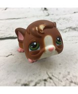 Littlest Pet Shop Gerbil Figure Brown Green Eyes Hasbro 2006 - $6.92