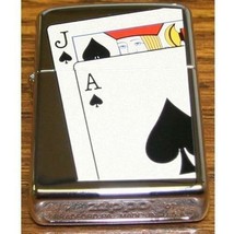 Zippo Lighter - Black Jack High Polished Chrome - 851312 - $31.85
