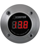 XSCORPION VOLTMETER DIGITAL 3 DIGIT LED DISPLAY SILVER - $89.43 CAD