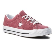 Converse One Star Ox Deep Bordeaux Dark Red Kids Casual Shoes 261790C  - £35.54 GBP