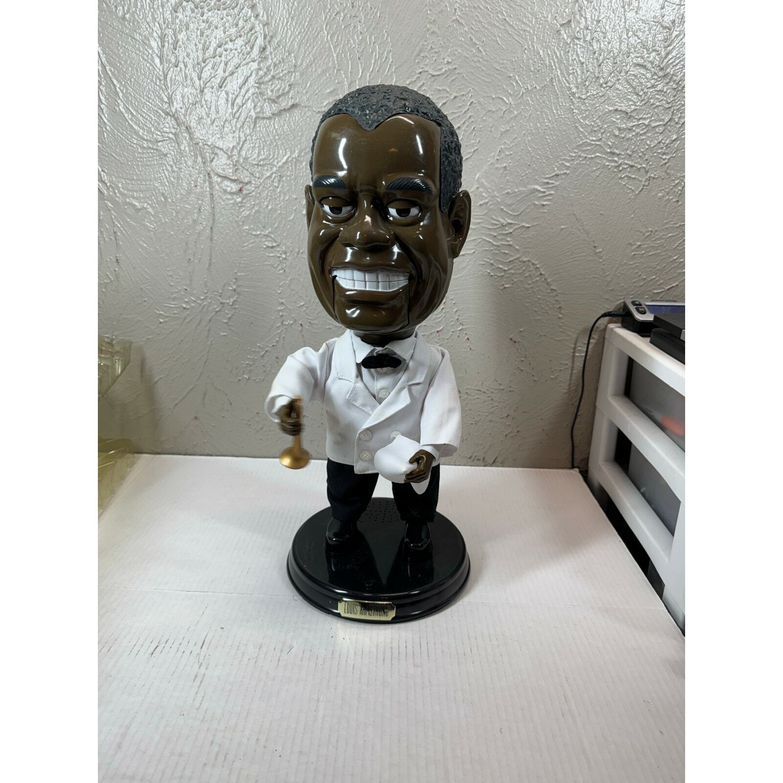 Louis Armstrong Satchmo Animated Singing Figure 19" Works Gemmy 2002 Item image 3