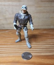Star Wars Power Of The Force Han Solo In Hoth Gear 3.75&quot; Action Figure 1995 - £7.62 GBP