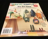 Real Simple Magazine Sept 2022 It&#39;s Go Time! Get Organized for Fall - $10.00