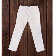 NEW Never Worn White House Black Market White Denim Jeans Noir 2 Waist 32&quot; - $17.99