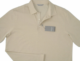 NEW $185 Bobby Jones Trophy Collection Golf Shirt!  XL  *ITALY*   Tan - £71.95 GBP