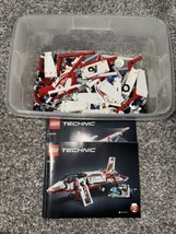 LEGO TECHNIC: Fire Plane (42040) Incomplete 505 Pieces Manuals Unassembled - £27.66 GBP