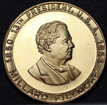Millard Fillmore 13th President Bronze Locket ~ Passed Fugitive Slave Bi... - £5.39 GBP