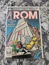 Rom #23 Spaceknight Marvel Comics (1979-1986) Iron Fist Luke Cage App VF  - $4.95